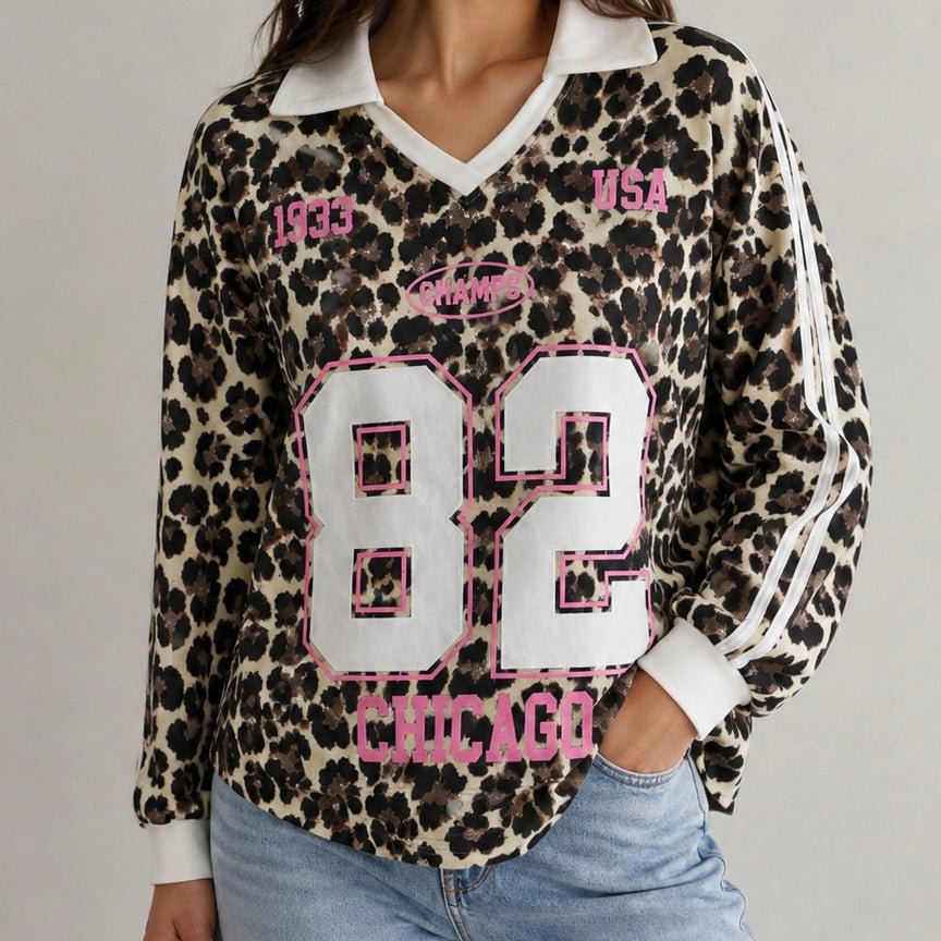 CAMISOLA LEOPARDO CHICADO - Pé Calçado