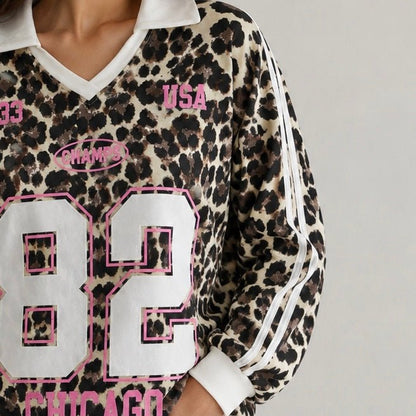 CAMISOLA LEOPARDO CHICADO - Pé Calçado