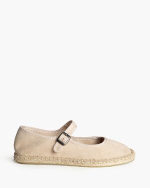 CORINA | MARY JANE BEGE SUEDE - Pé Calçado