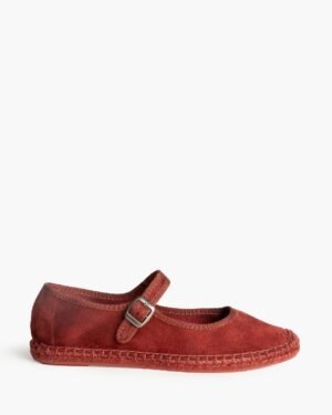 CORINA | MARY JANE BORDÔ SUEDE - Pé Calçado