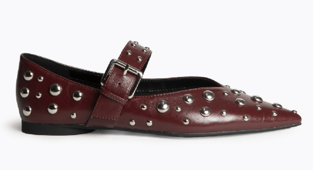 CORINA - MARY JANE COM TACHAS - Pé Calçado