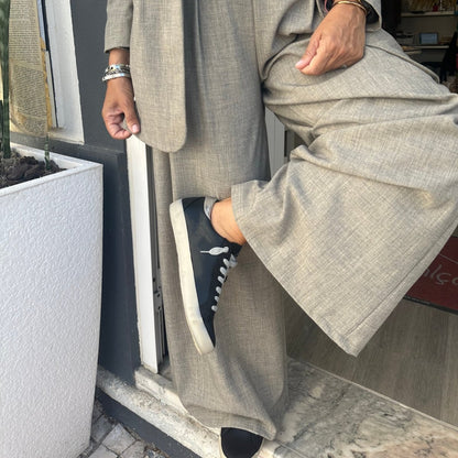 CORINA | TÉNIS PRETO - Pé Calçado