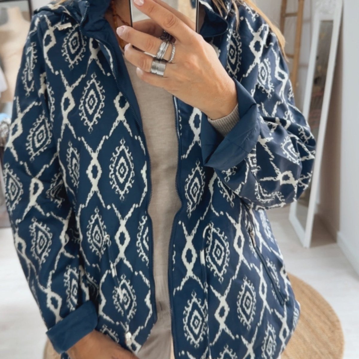 PARKA REVERSÍVEL - Pé Calçado