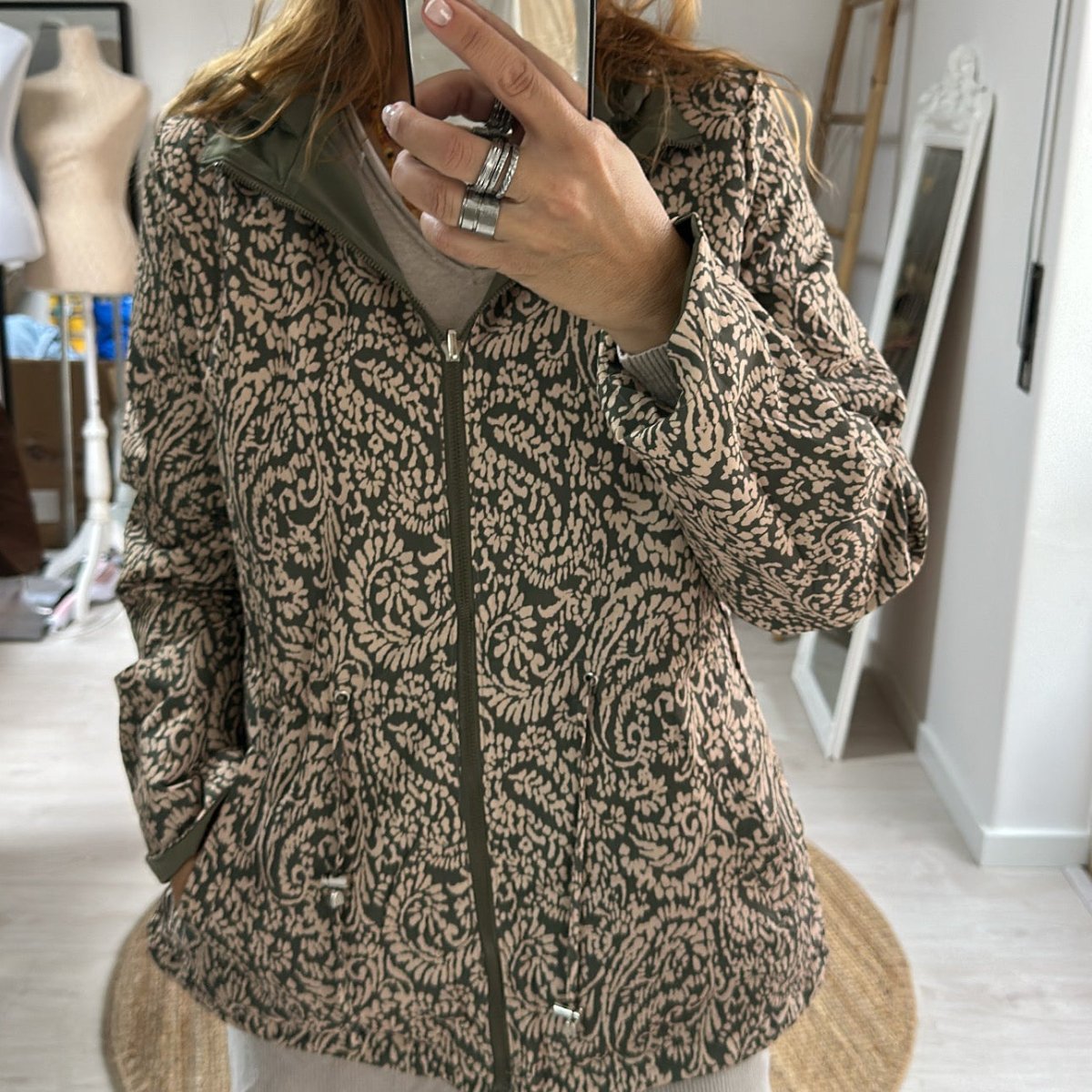 PARKA REVERSÍVEL - Pé Calçado