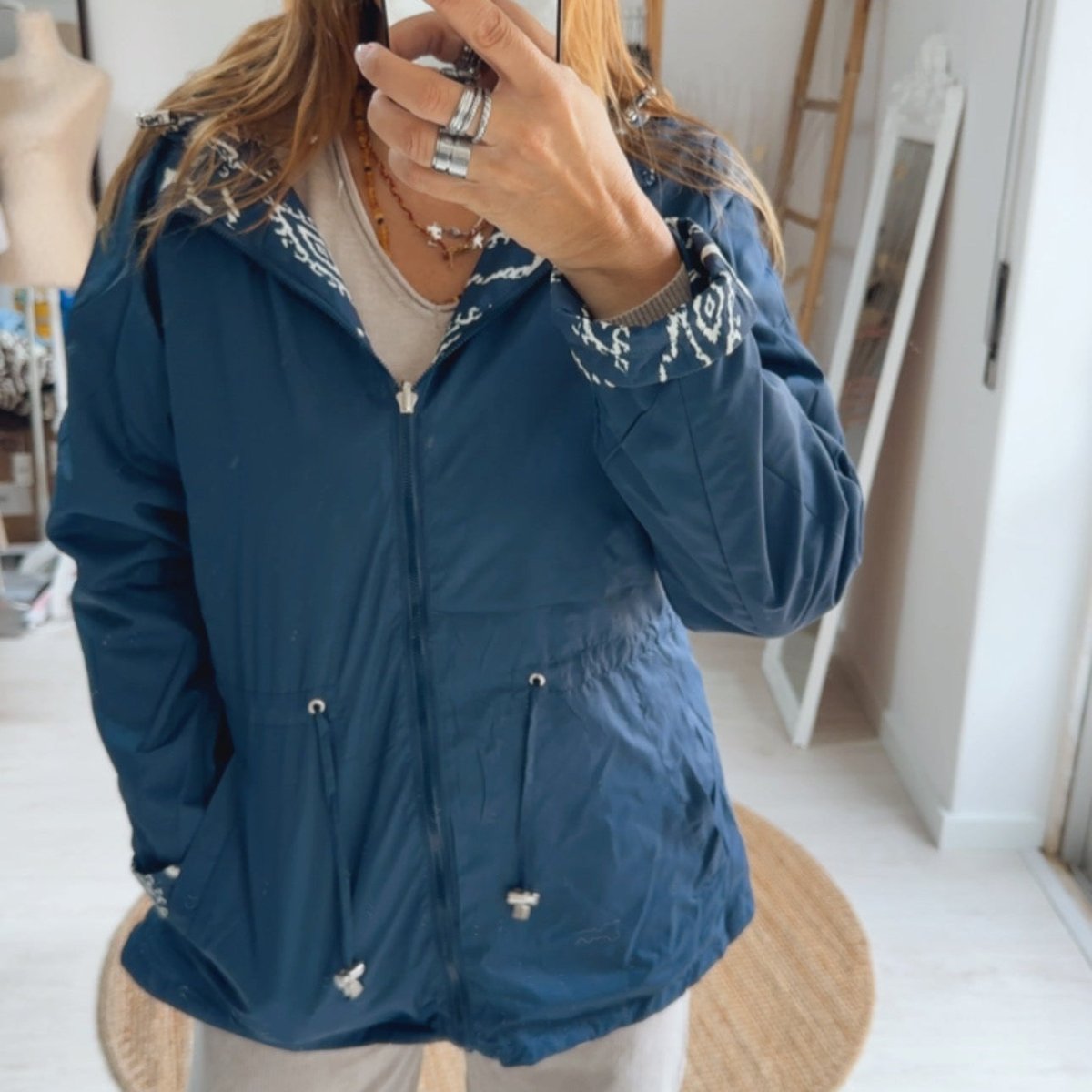 PARKA REVERSÍVEL - Pé Calçado