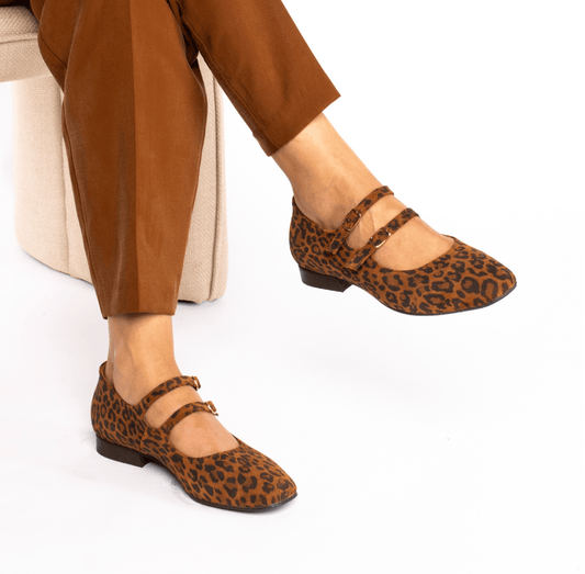 SAPATO MARY JANE ANIMAL PRINT - Pé Calçado