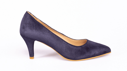 STILETTO CAMURÇA - Pé Calçado