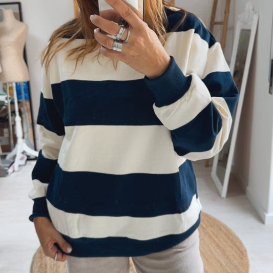 SWEAT COM BOLSOS - Pé Calçado