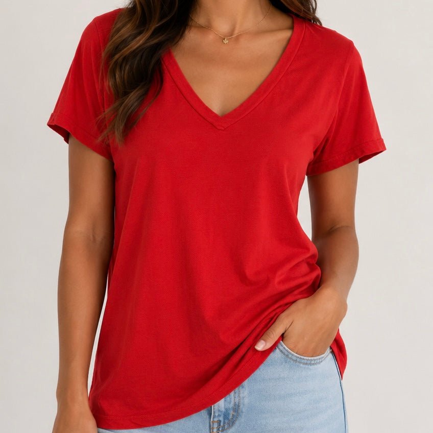 T-SHIRT BÁSICA - Pé Calçado