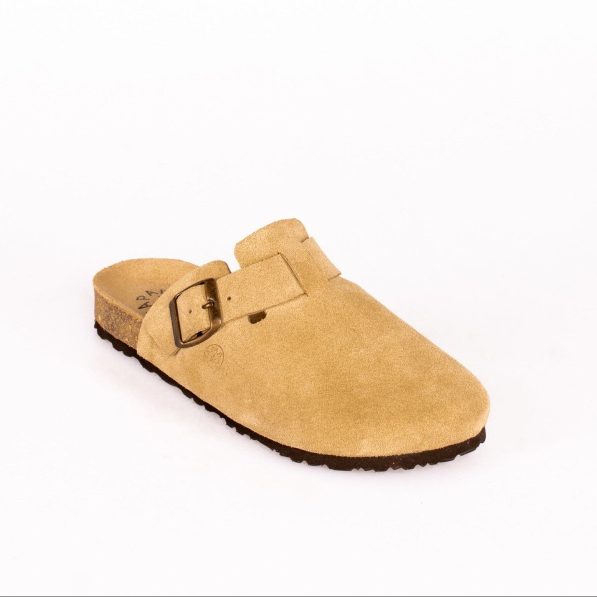 TAPADAS | CLOG CAMURÇA BEGE - Pé Calçado