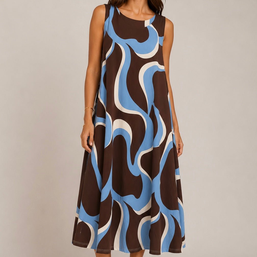 VESTIDO MIDI MALHA FRIA - Pé Calçado